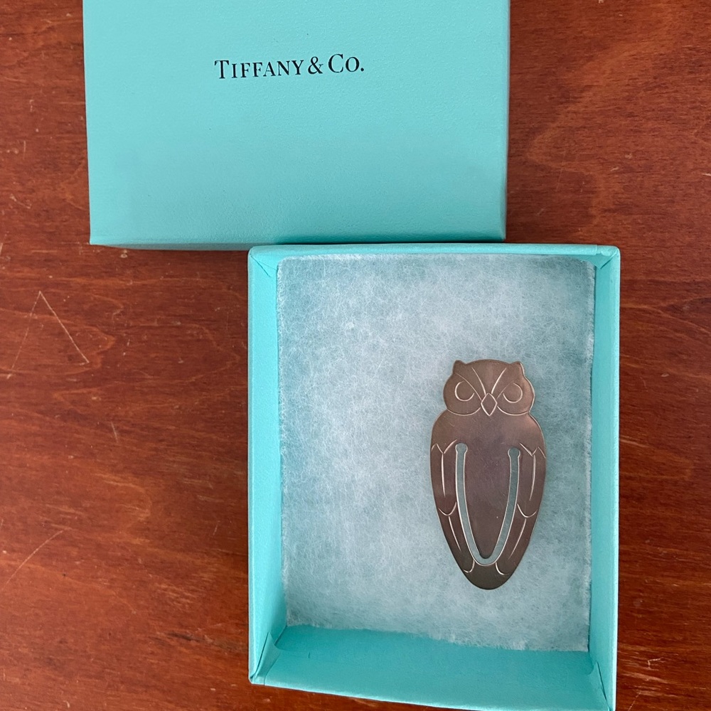 Tiffany and Co. Owl Bookmark Vintage Sterling Silver 🦉 #Tiffany #bookclub